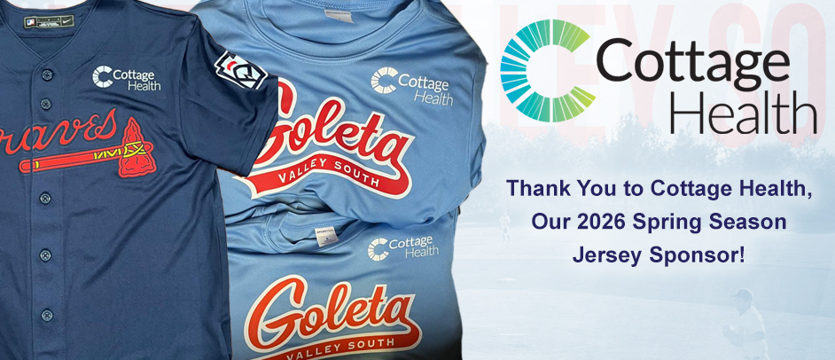 Cottage Health - 2026 Spring Jersey Sponsor!